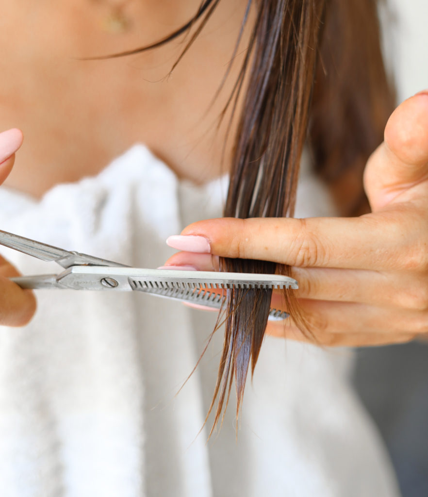 l'inversion pour les cheveux