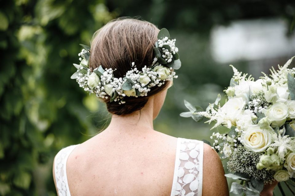 couronne de fleurs