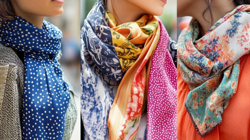 Foulards à Motifs